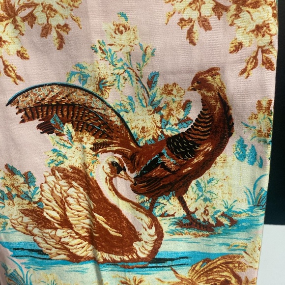 Etcetera pink print cropped pant size 2 - Picture 3 of 6